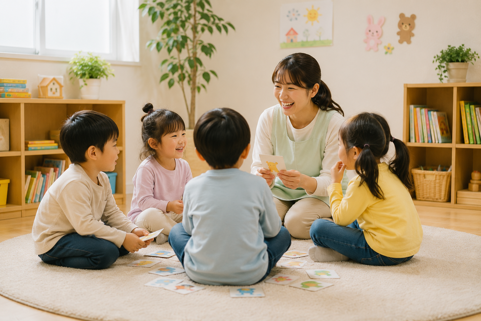 公園で遊ぶ子どもたち